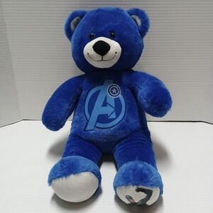 Build A Bear Blue Avengers Captain America Marvel End Game Plush